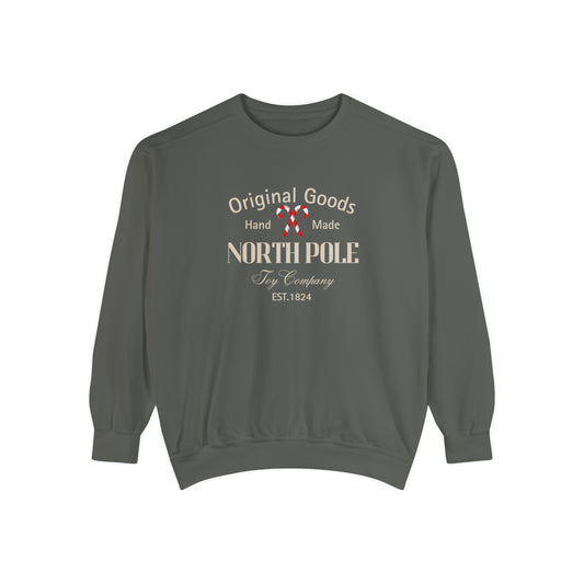 North Pole Unisex Garment-Dyed Sweatshirt