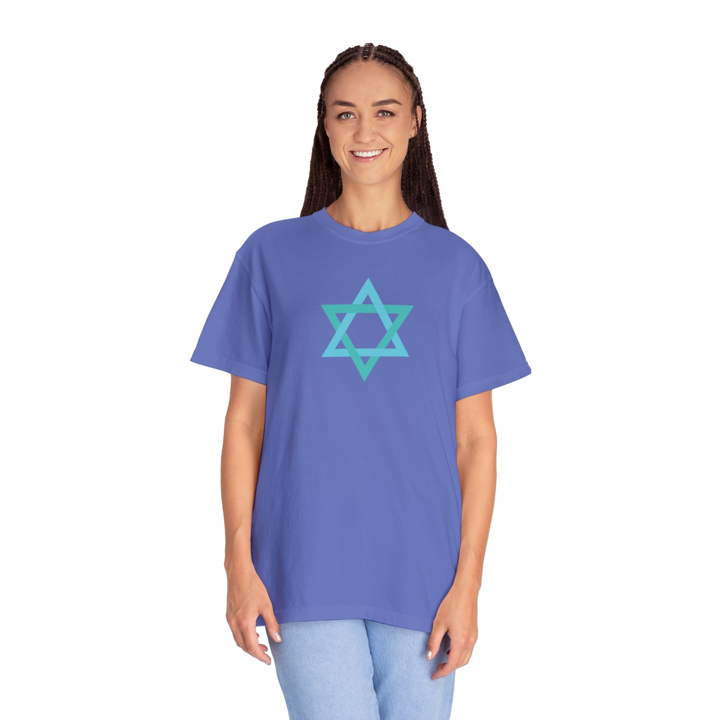 Jewish Star Unisex Garment-Dyed T-shirt