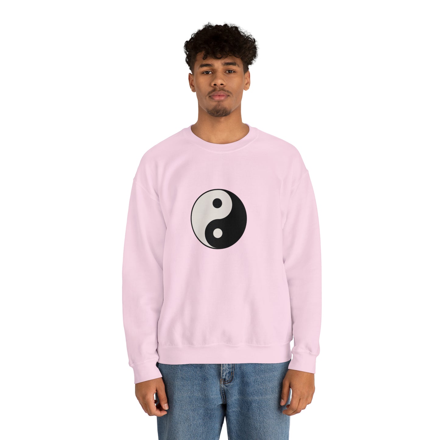 Ying Yang Unisex Heavy Blend Crewneck Sweatshirt