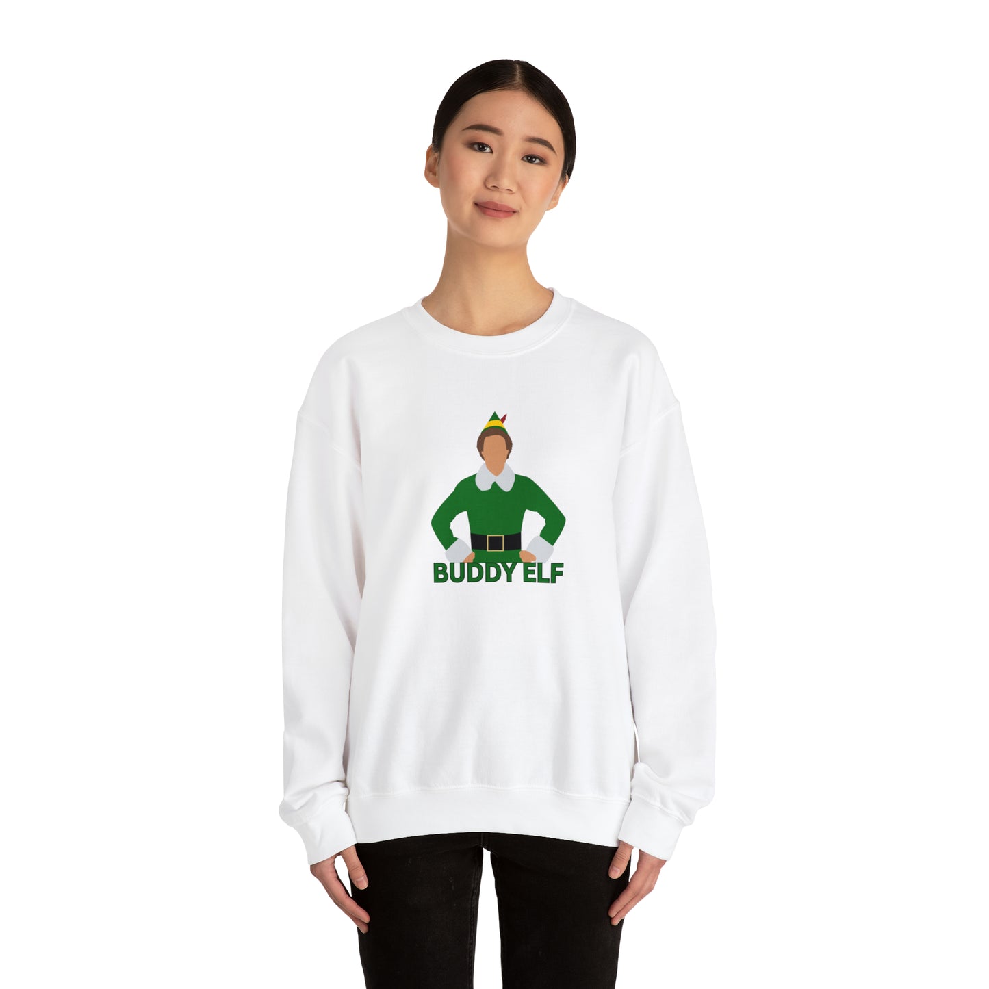 Buddy Elf Unisex Heavy Blend Crewneck Sweatshirt