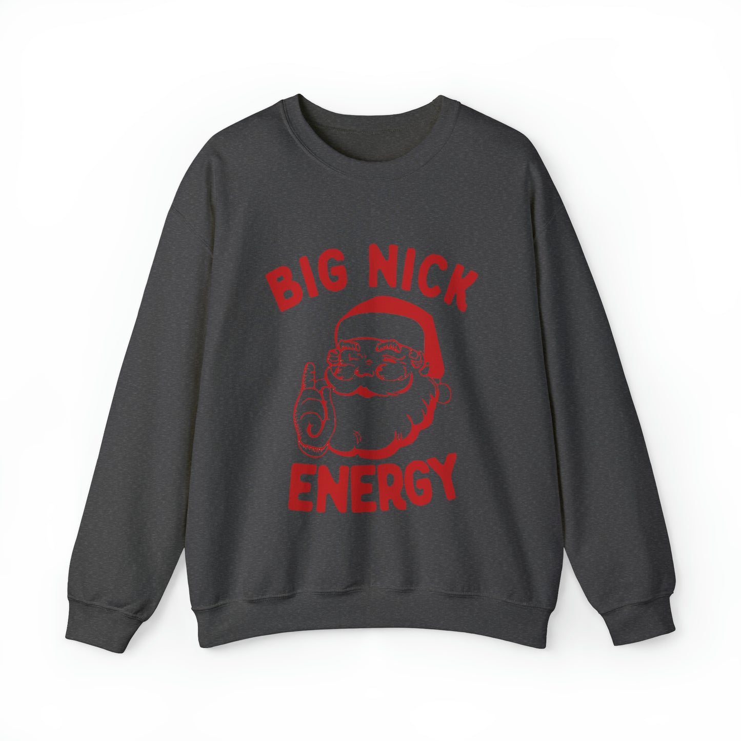 Big Nick Energy Unisex Heavy Blend Crewneck Sweatshirt