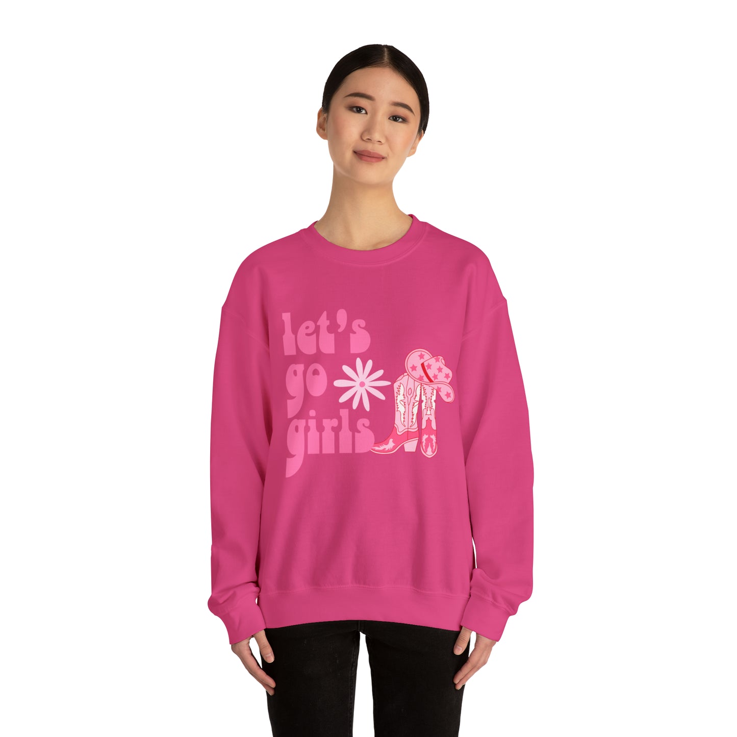 Lets Go Girls Unisex Heavy Blend™ Crewneck Sweatshirt