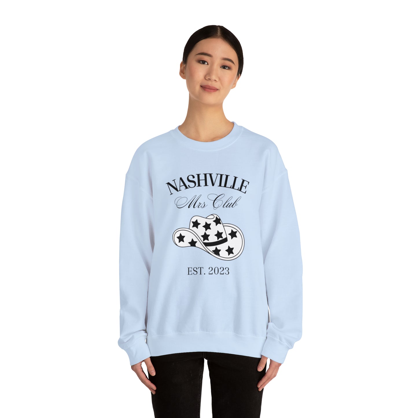 Nashville Mrs Club Unisex Heavy Blend Crewneck Sweatshirt