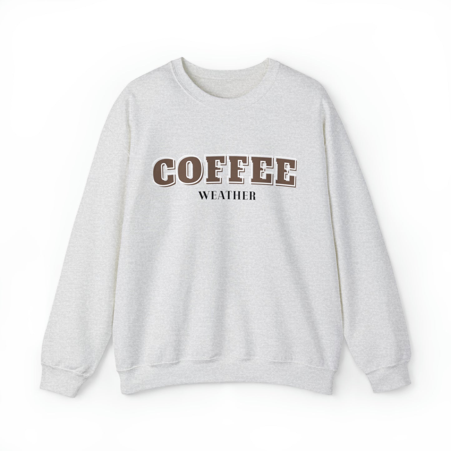Coffee Weather Unisex Heavy Blend Crewneck Sweatshirt