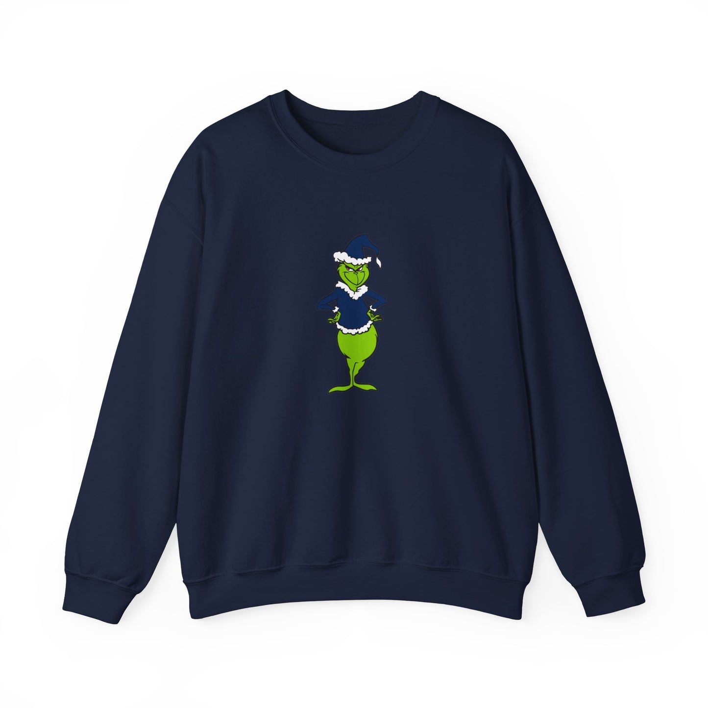 Grinch Dallas Cowboys Unisex Heavy Blend Crewneck Sweatshirt