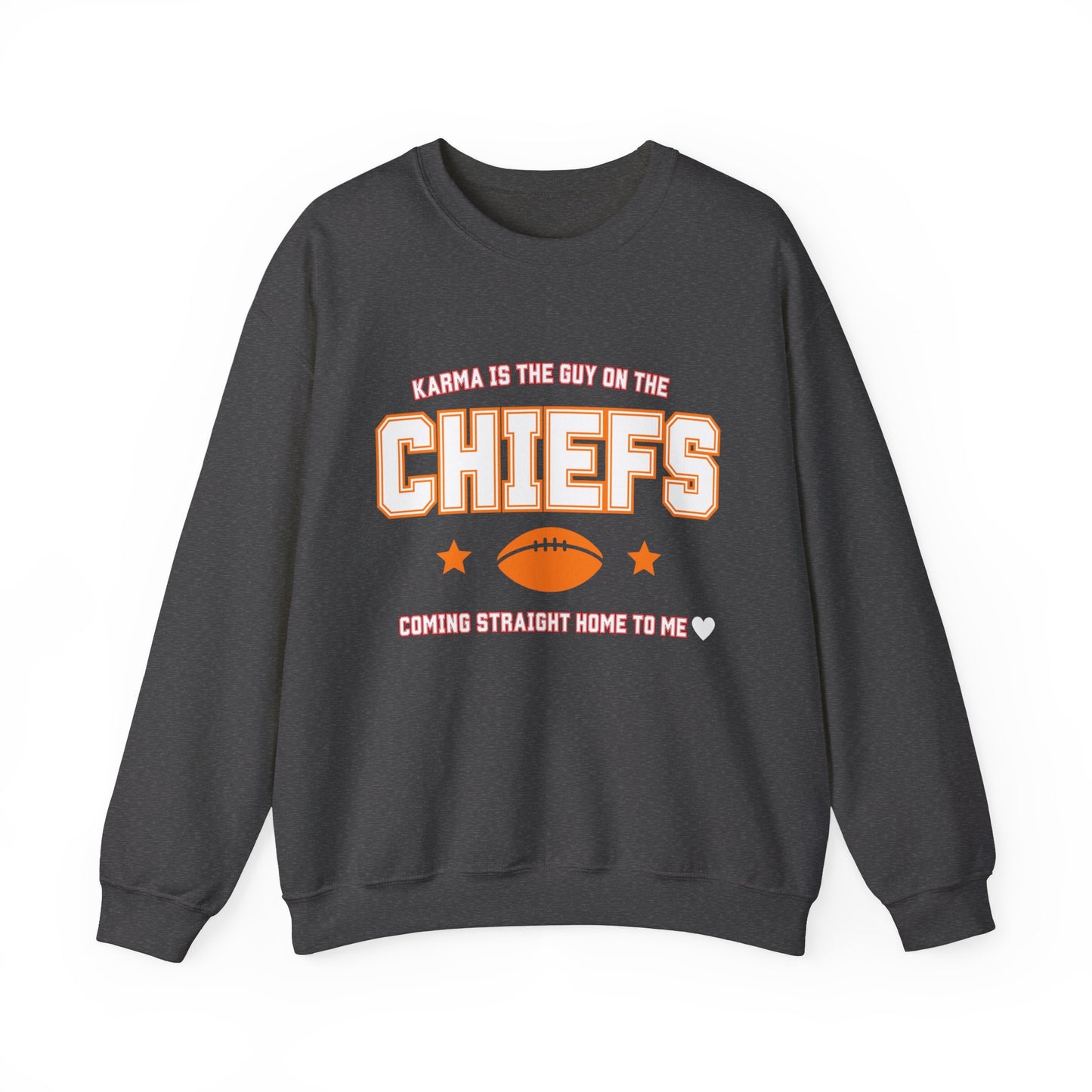 Karma Is The Guy On The Chiefs Unisex Crewneck