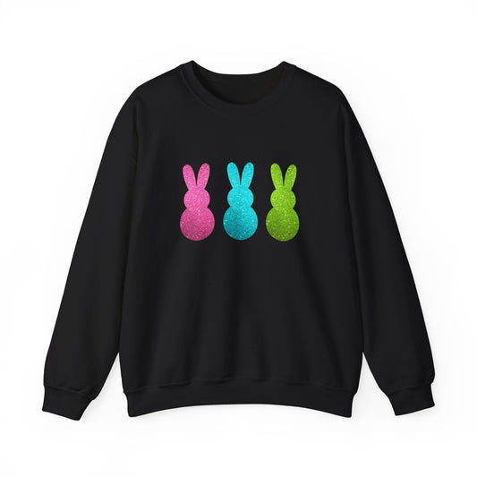 Sparkle Bunnies Unisex Crewneck Sweatshirt