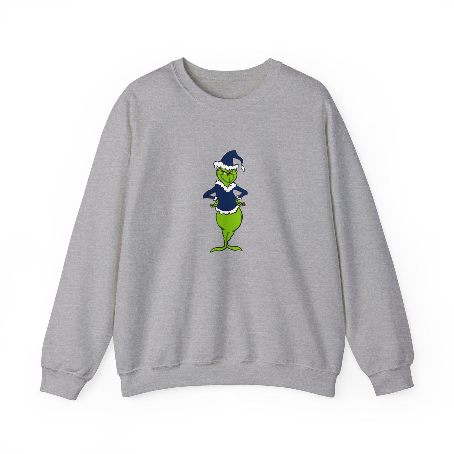 Grinch Dallas Cowboys Unisex Heavy Blend Crewneck Sweatshirt