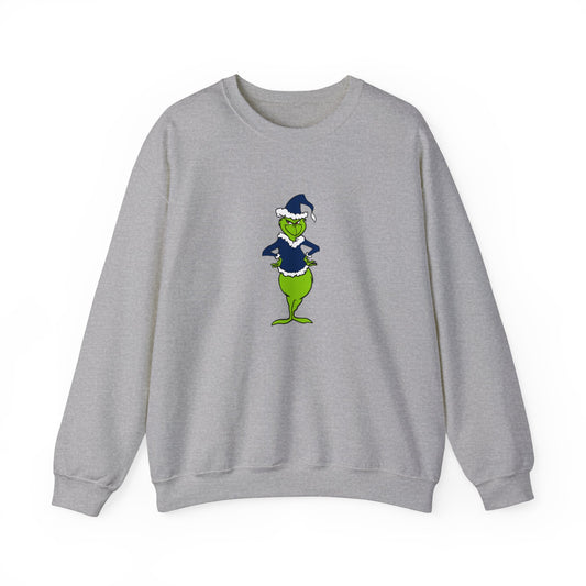 Grinch Dallas Cowboys Unisex Heavy Blend Crewneck Sweatshirt