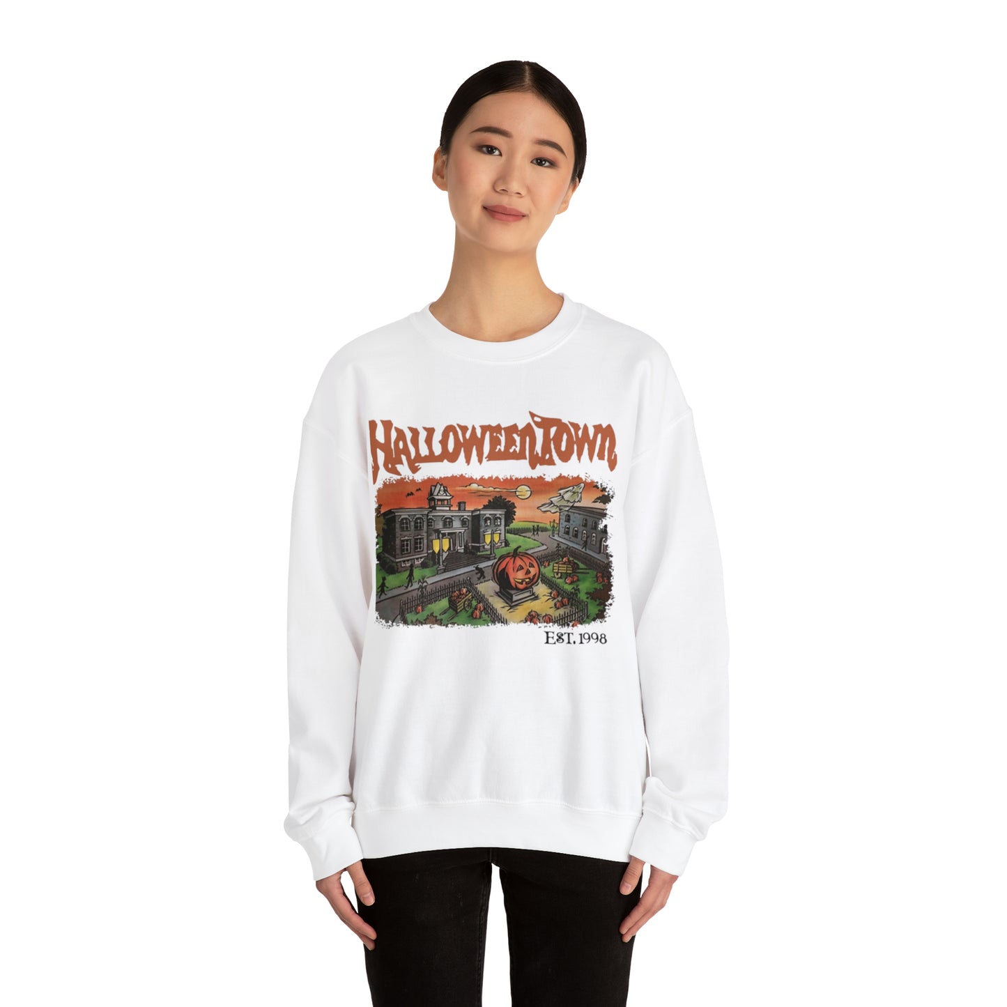 HalloweenTown Unisex Heavy Blend Crewneck Sweatshirt