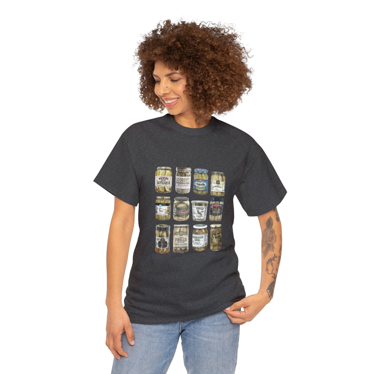 Pickle Jars Unisex Heavy  Cotton Tee