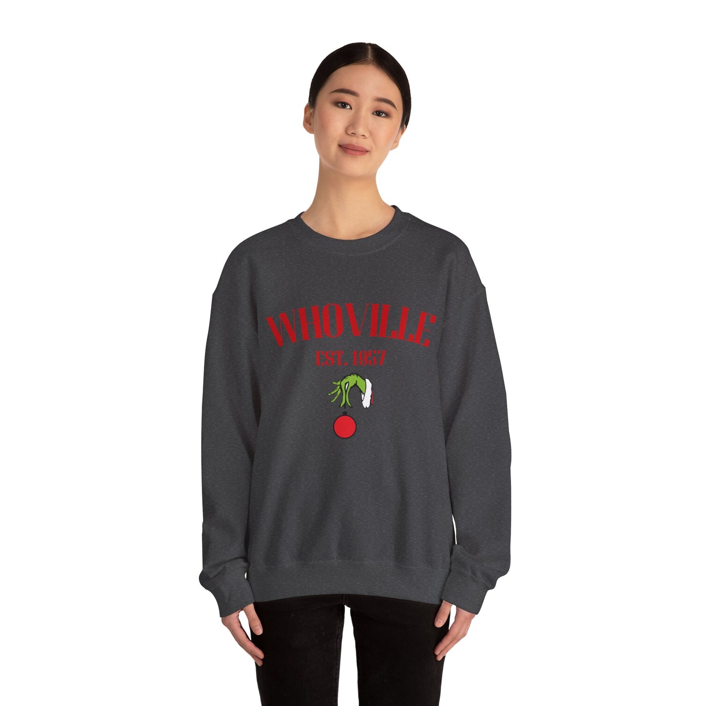 Whoville Unisex Heavy Blend Crewneck Sweatshirt