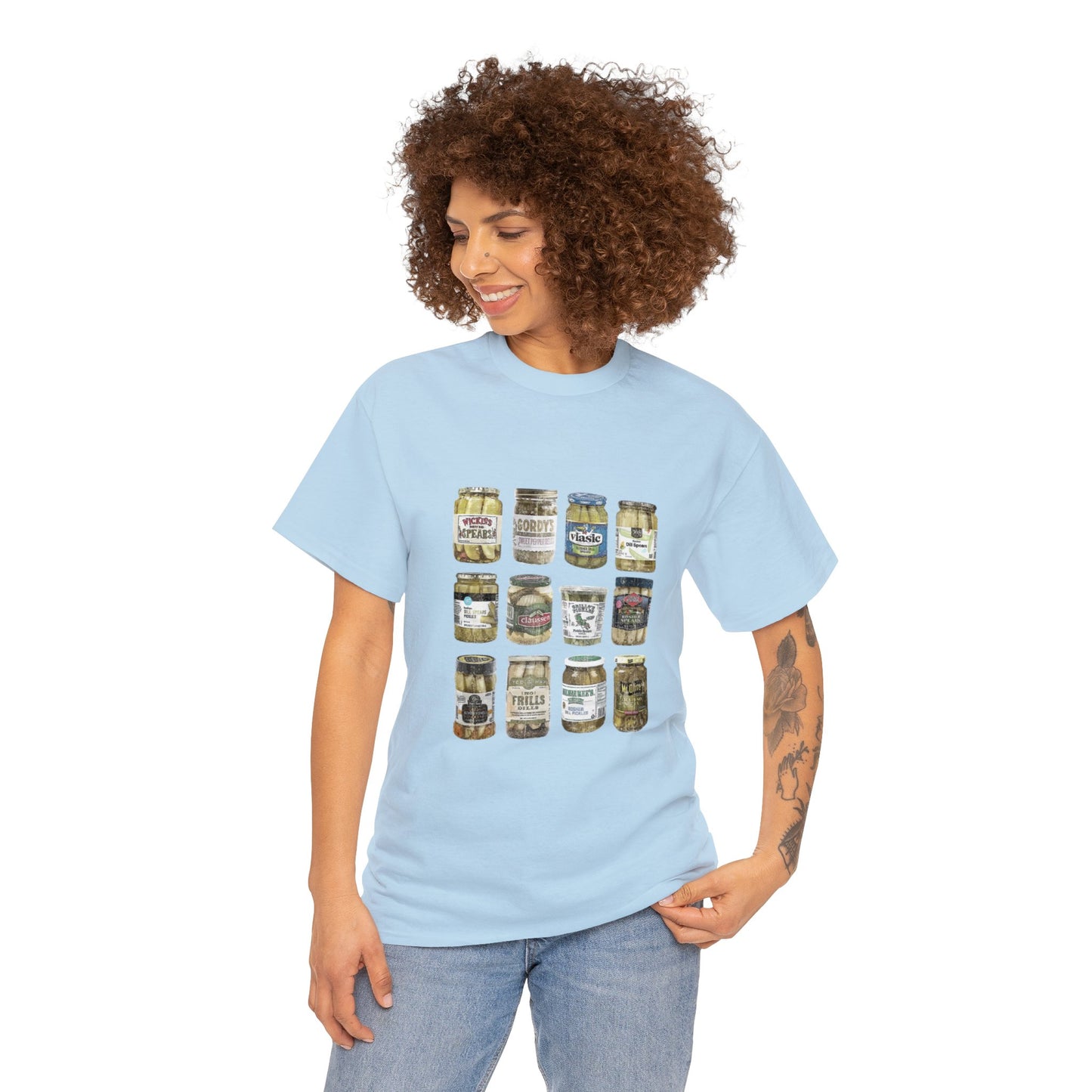 Pickle Jars Unisex Heavy  Cotton Tee
