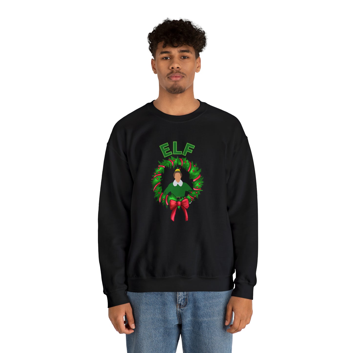 Buddy Elf Christmas Unisex Heavy Blend Crewneck Sweatshirt