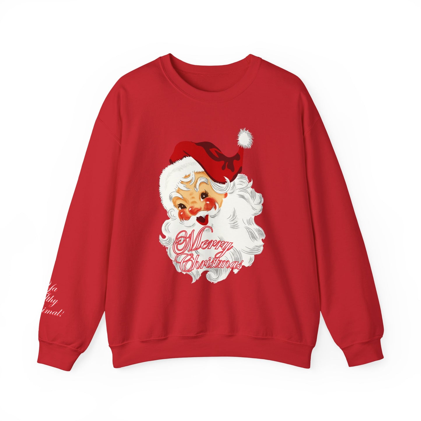 Merry Christmas Crewneck Sweatshirt, Holiday Gift, Winter Fashion, Cozy Apparel, Cute Christmas Sweatshirt, Festive Outfit