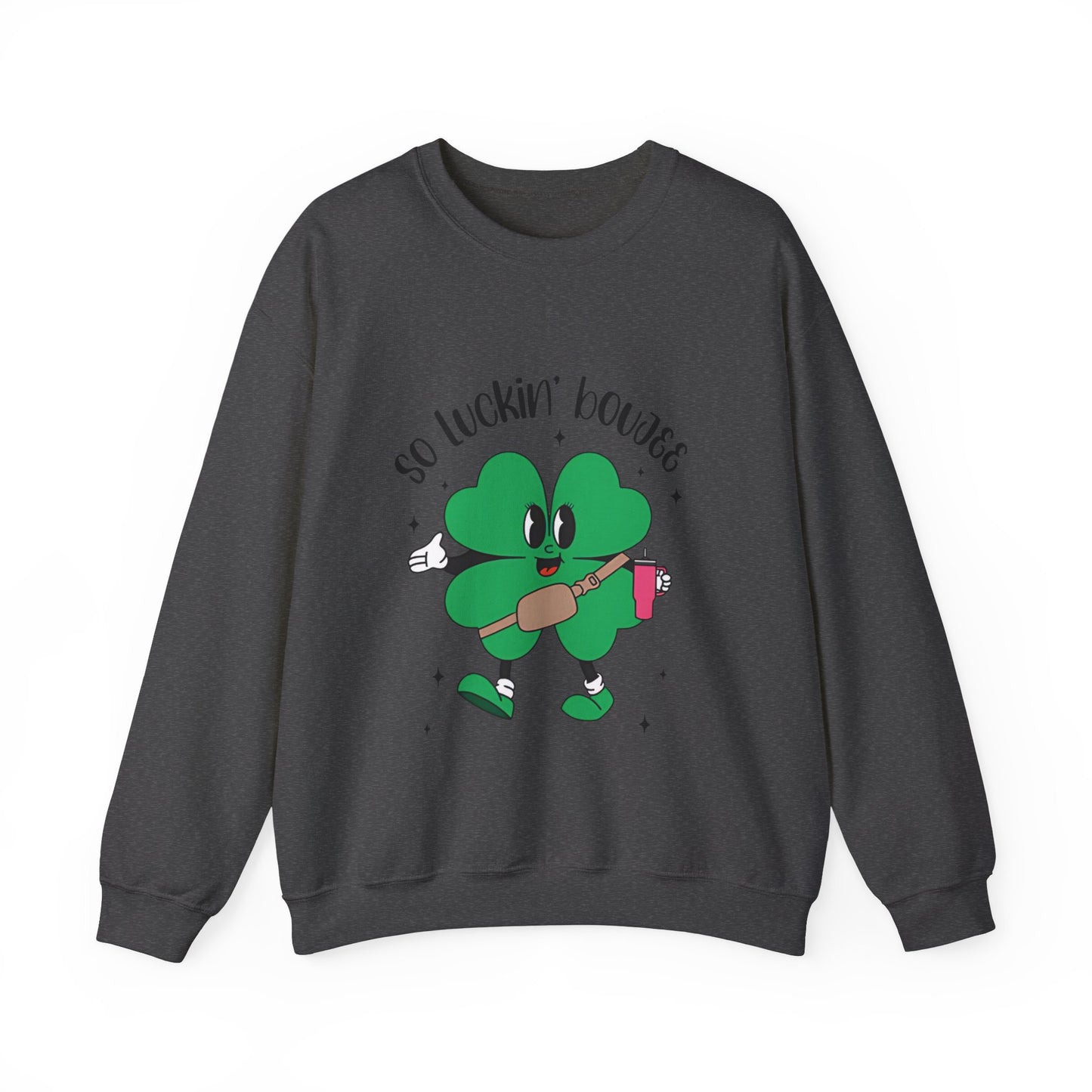 So luckin boujee  Unisex  Crewneck Sweatshirt