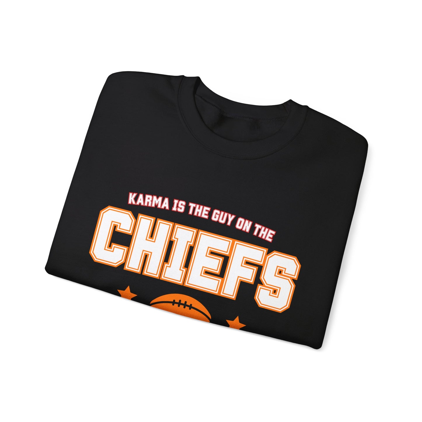 Karma Is The Guy On The Chiefs Unisex Crewneck
