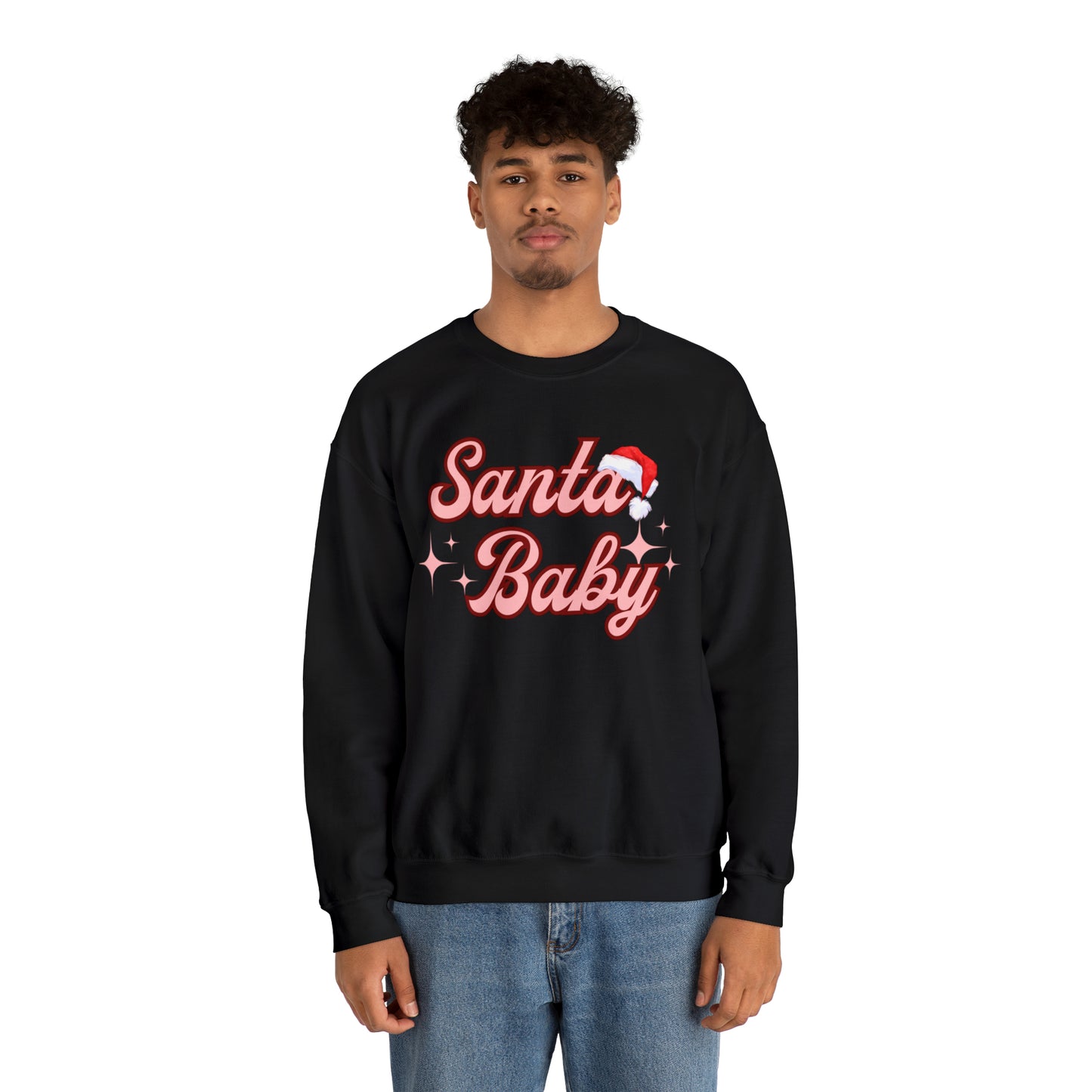 Santa Baby Unisex Heavy Blend Crewneck Sweatshirt