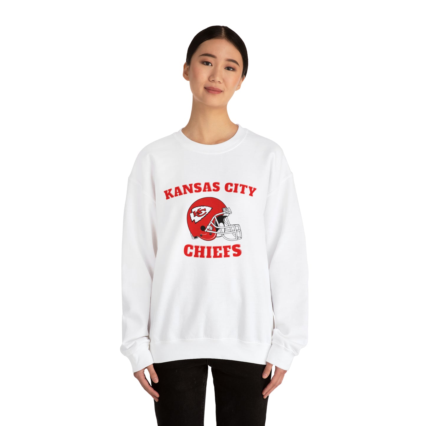 Kansas City Chiefs Unisex Heavy Blend Crewneck Sweatshirt