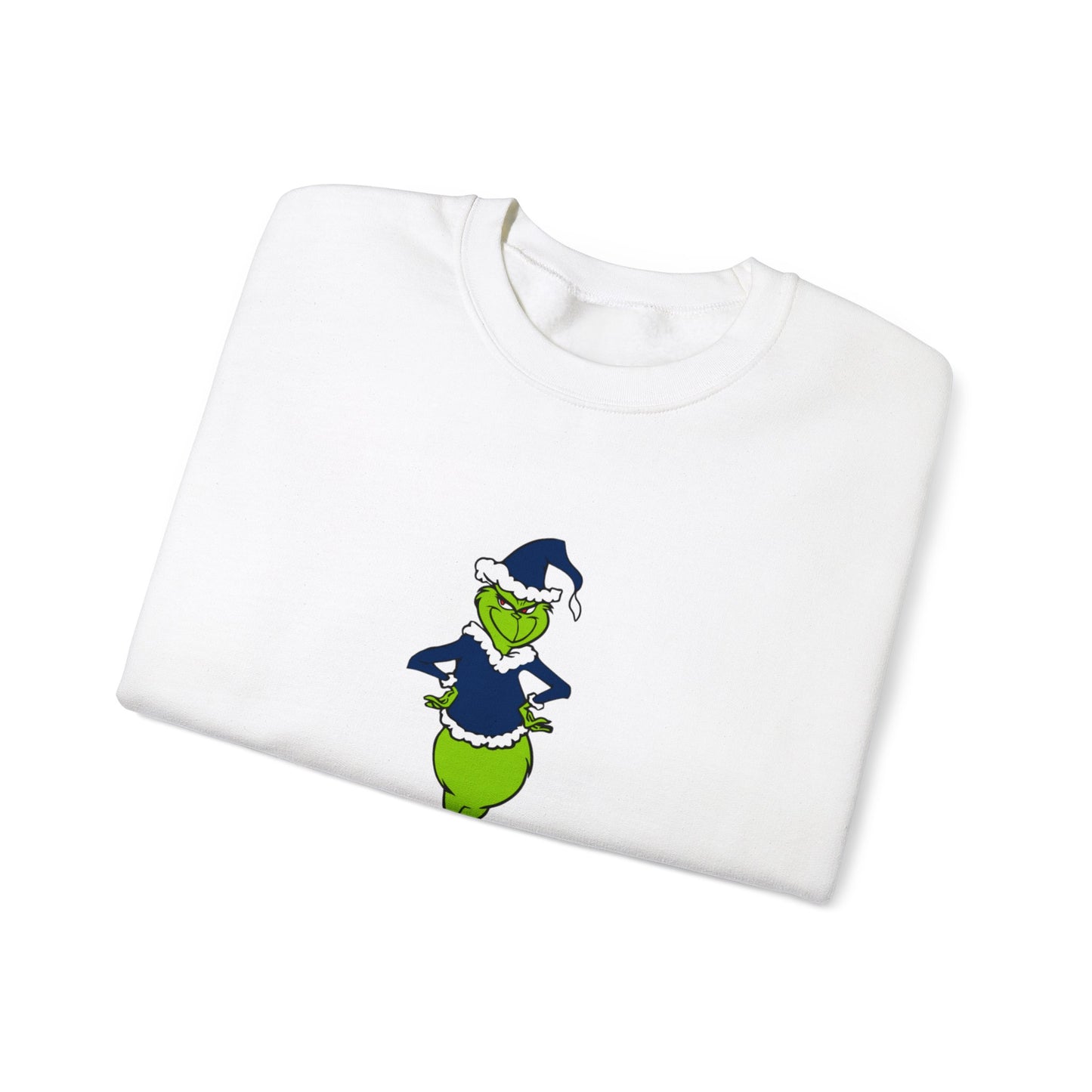 Grinch Dallas Cowboys Unisex Heavy Blend Crewneck Sweatshirt