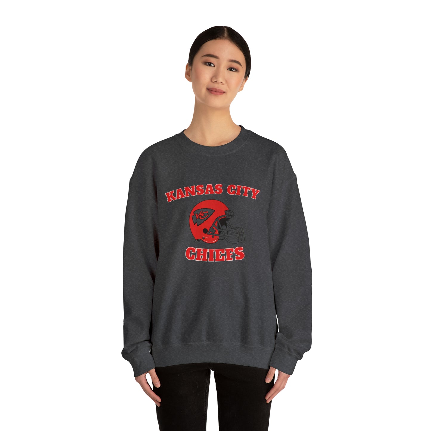 Kansas City Chiefs Unisex Heavy Blend Crewneck Sweatshirt