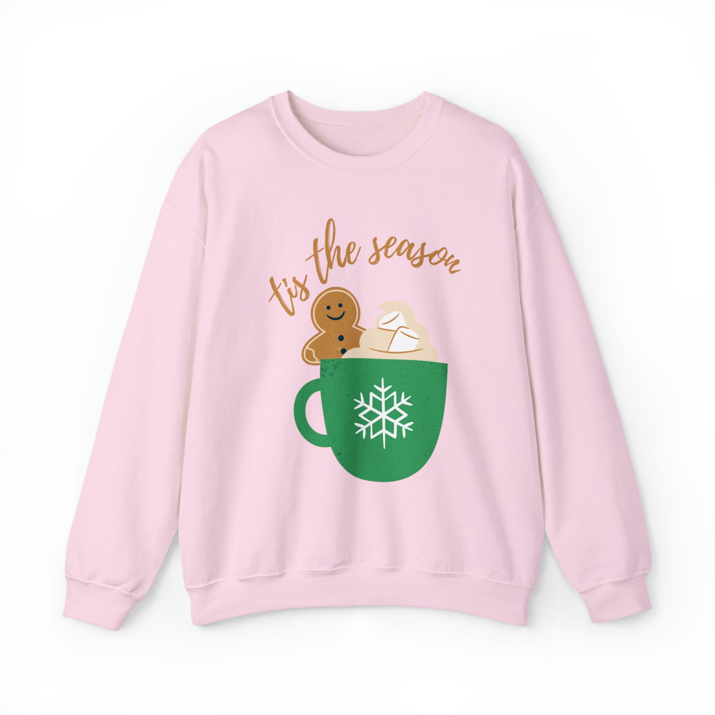 Tis The Season Latte Unisex Heavy Blend Crewneck Sweatshirt