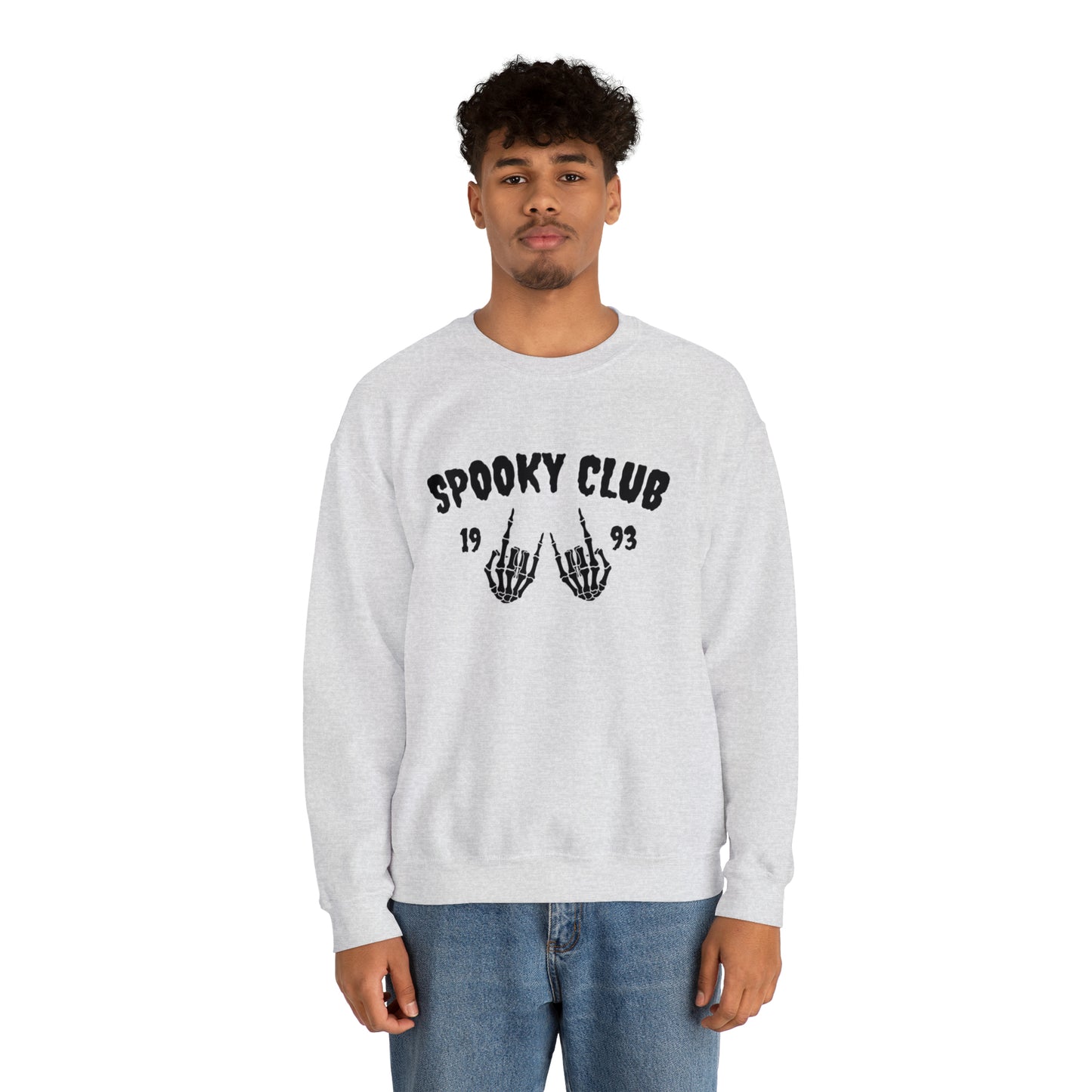 Spooky club Unisex Heavy Blend Crewneck Sweatshirt