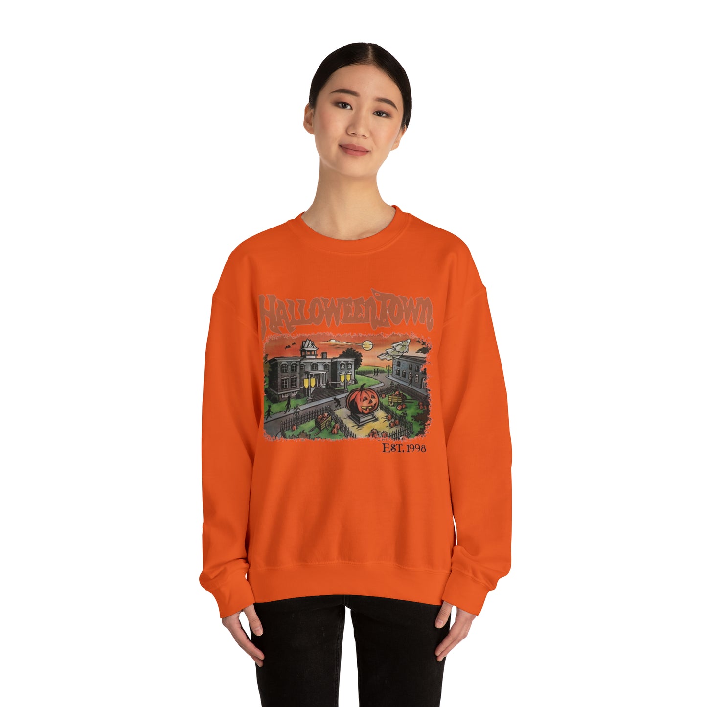 HalloweenTown Unisex Heavy Blend Crewneck Sweatshirt