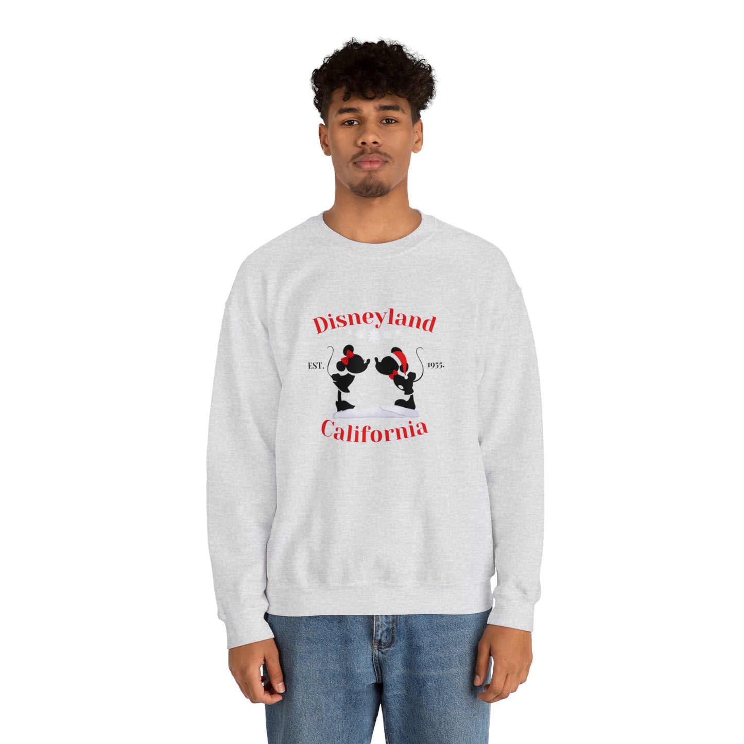 Kissing Magical Christmas Crewneck Sweatshirt