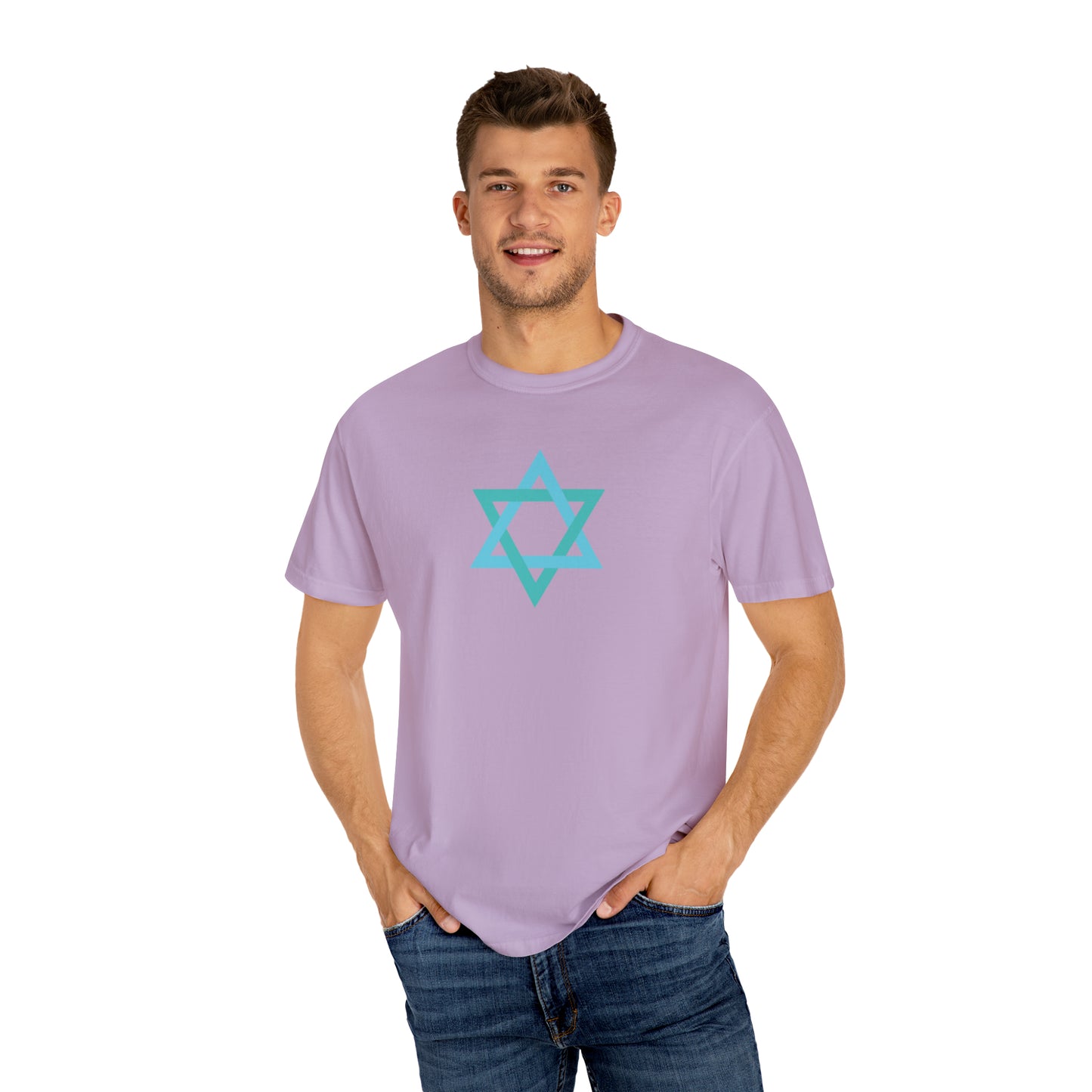 Jewish Star Unisex Garment-Dyed T-shirt