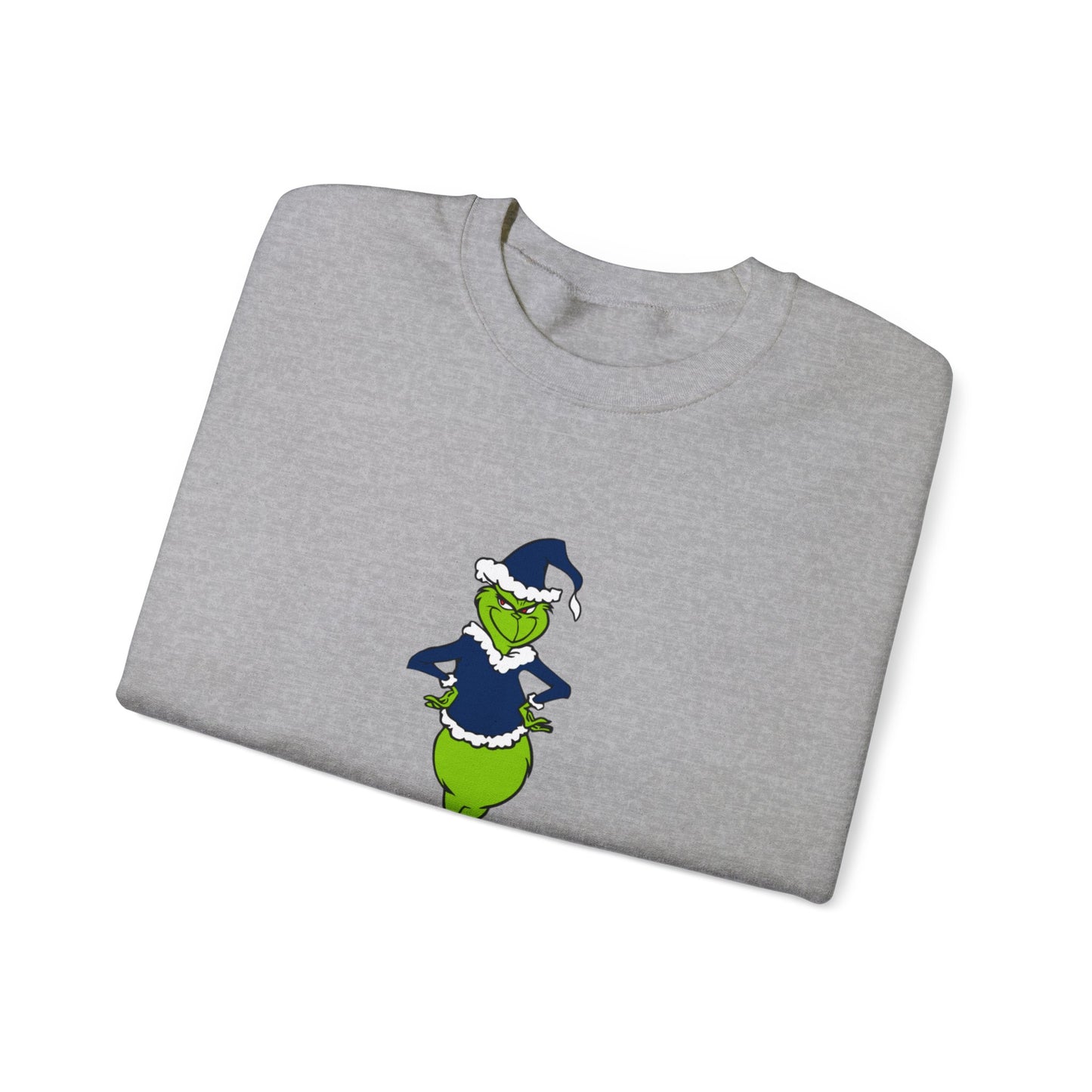 Grinch Dallas Cowboys Unisex Heavy Blend Crewneck Sweatshirt