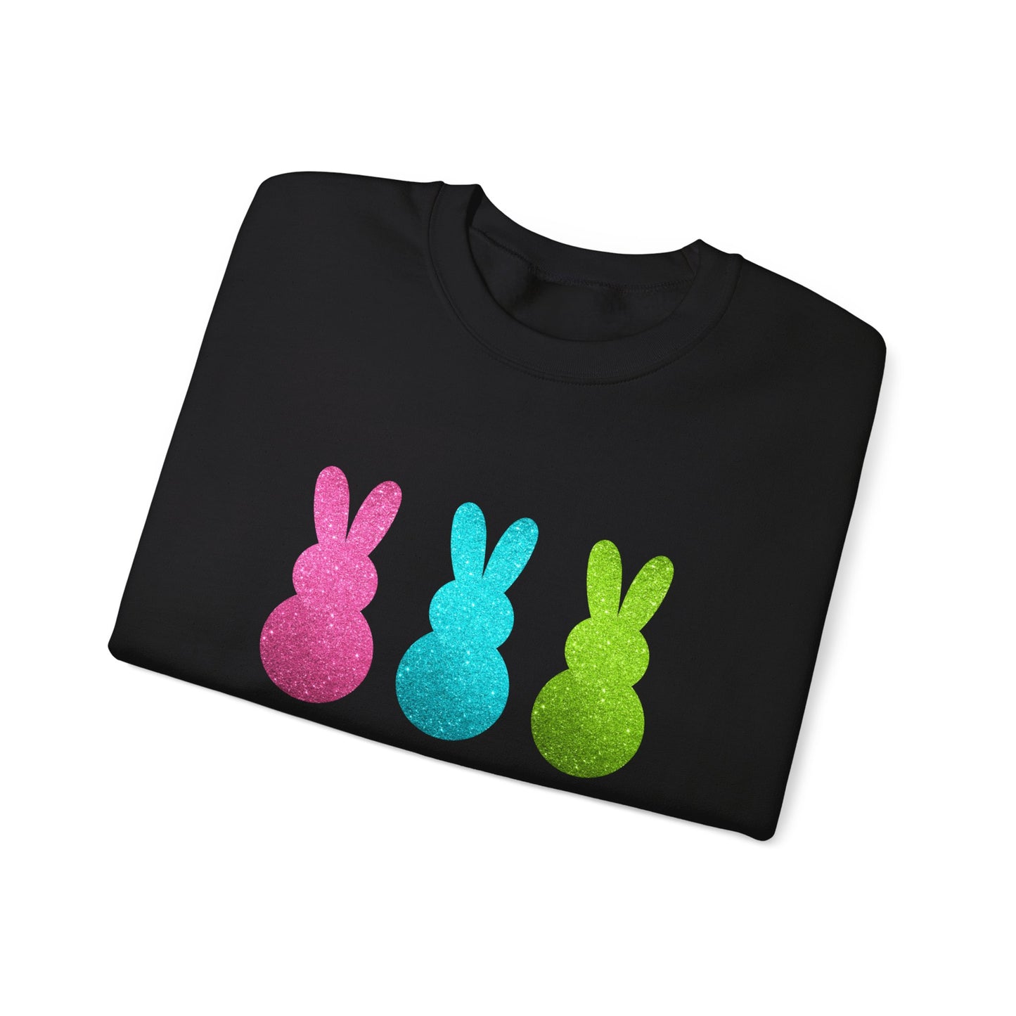 Sparkle Bunnies Unisex Crewneck Sweatshirt