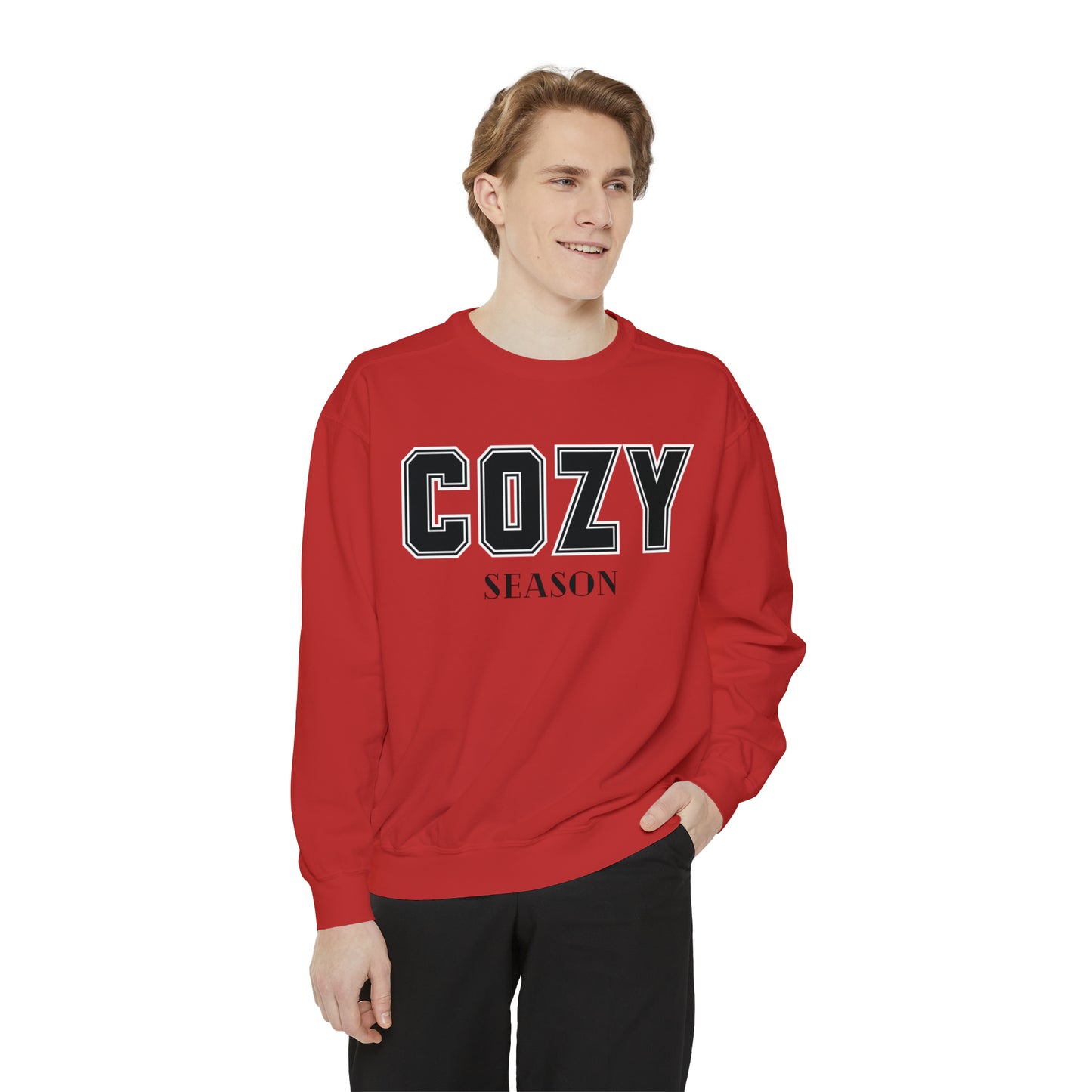Cozy Season Comfort Colors Unisex Garment-Dyed Sweatshirt