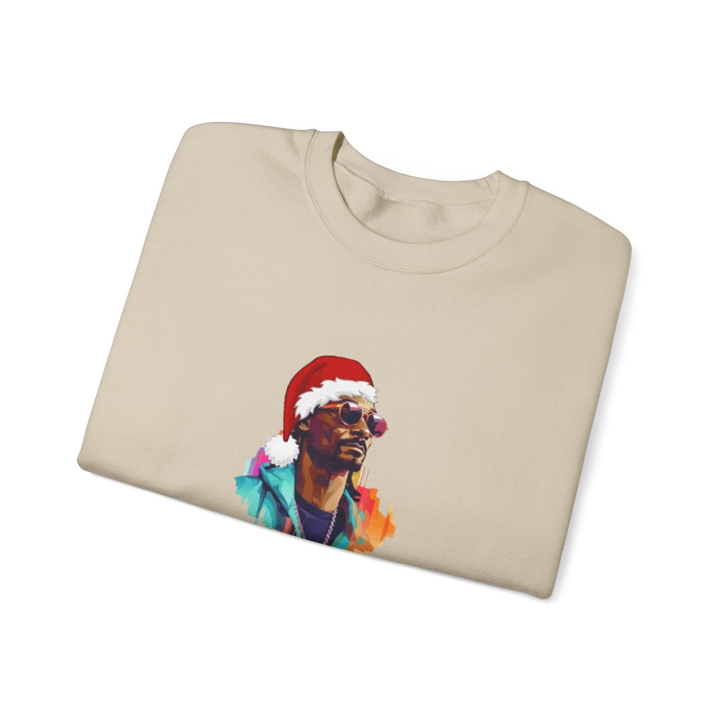 Snoop Dog Christmas Unisex Heavy Blend Crewneck Sweatshirt