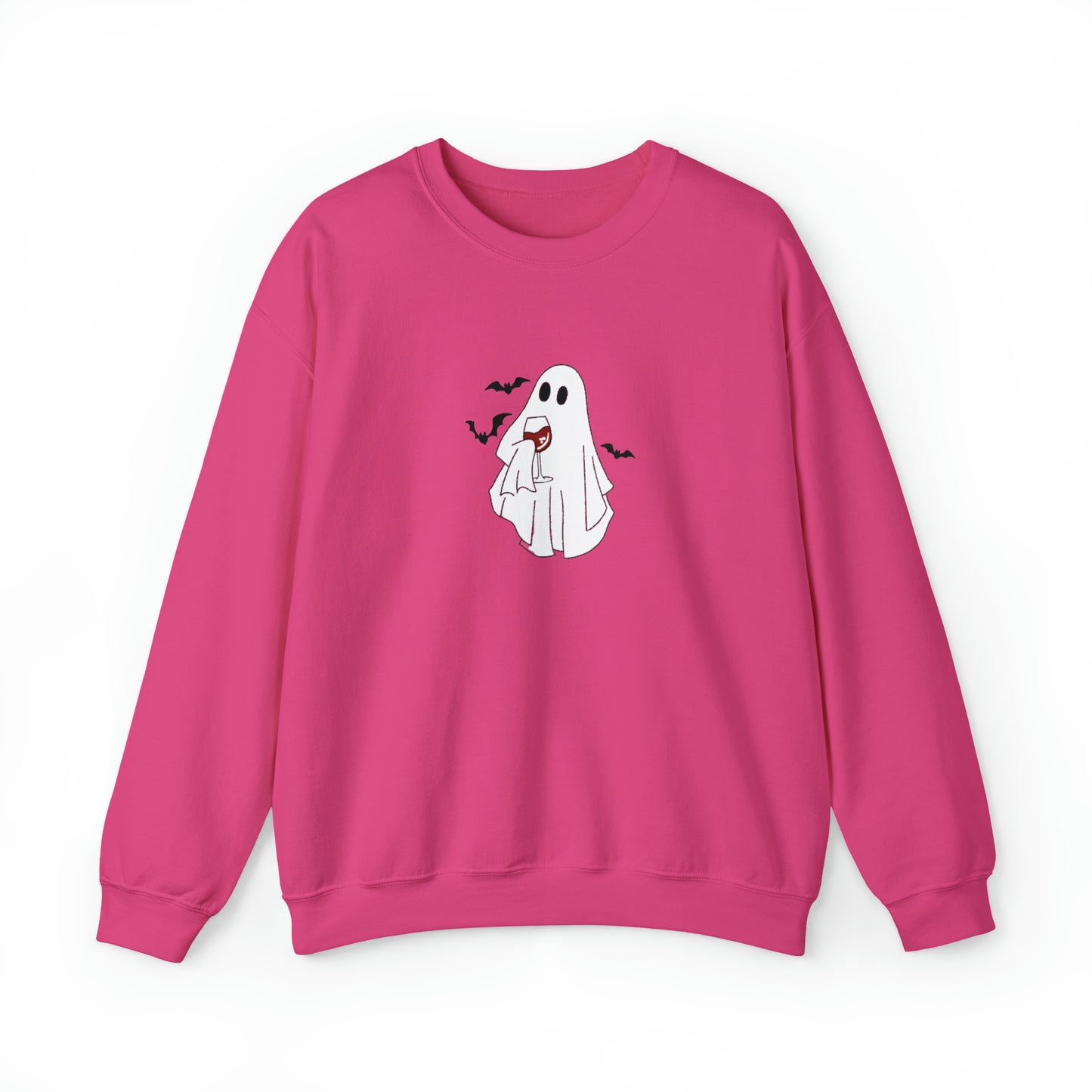 Ghost Wine Unisex Heavy Blend Crewneck Sweatshirt