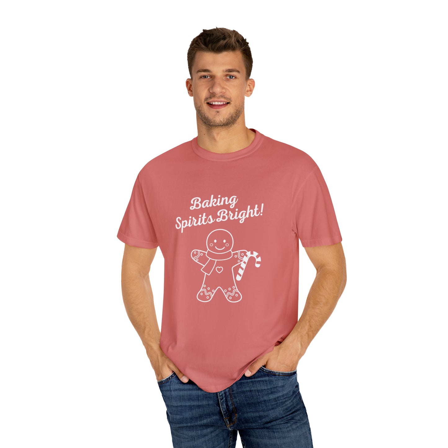 Baking Spirits Bright Unisex Garment-Dyed T-shirt