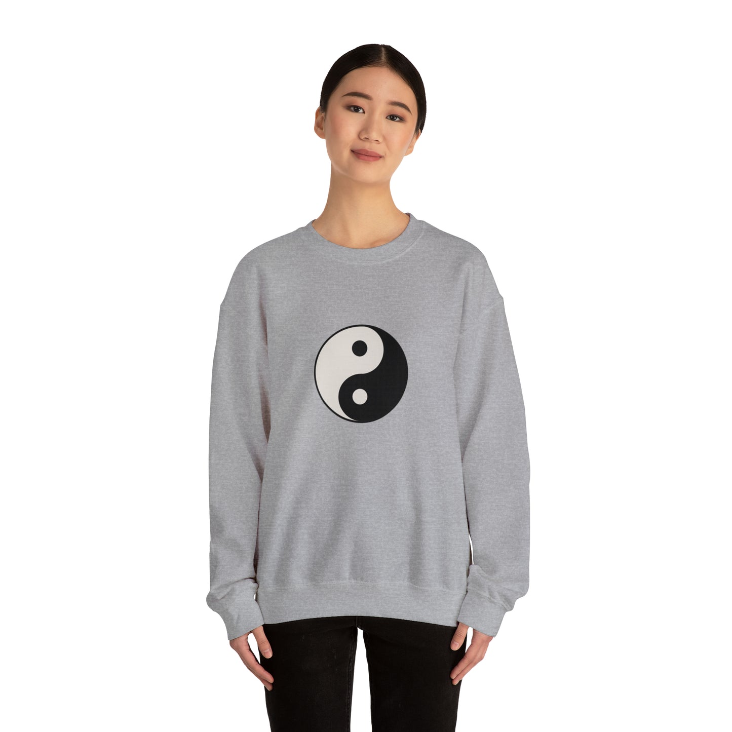 Ying Yang Unisex Heavy Blend Crewneck Sweatshirt