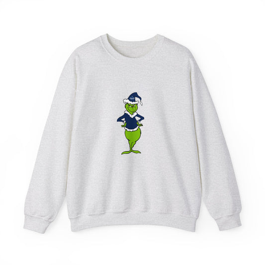 Dallas Cowboys Grinch Unisex Heavy Blend Crewneck Sweatshirt