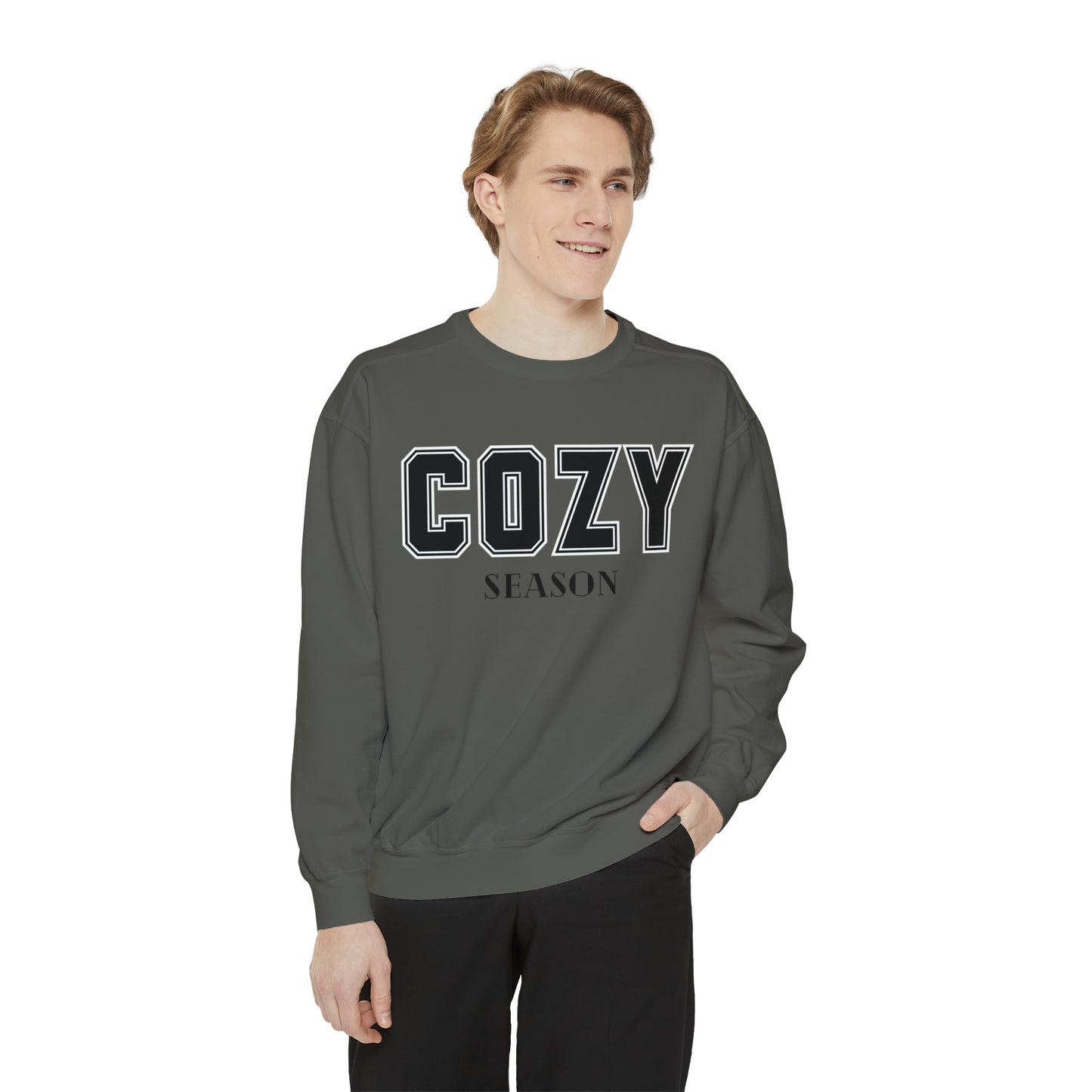 Cozy Season Comfort Colors Unisex Garment-Dyed Sweatshirt