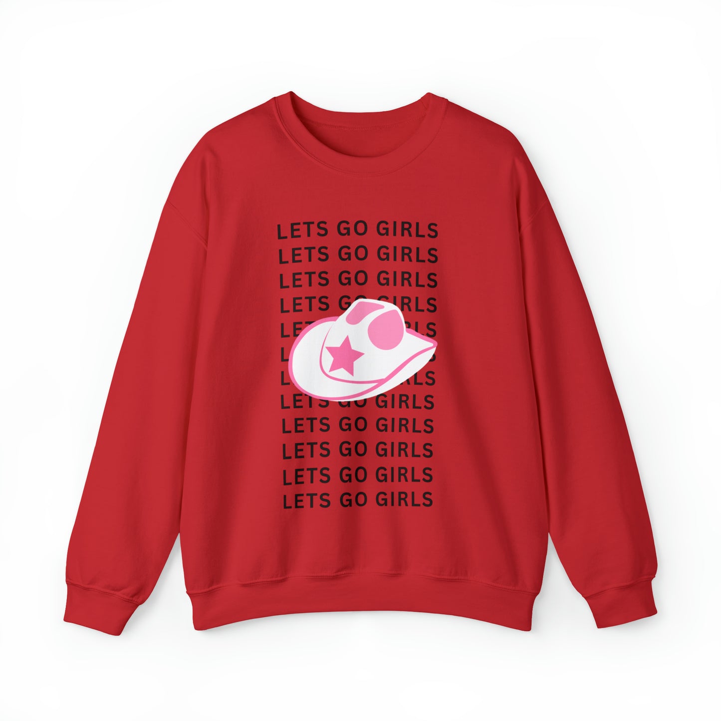 Lets Go Girls Logo Unisex Heavy Blend Crewneck Sweatshirt