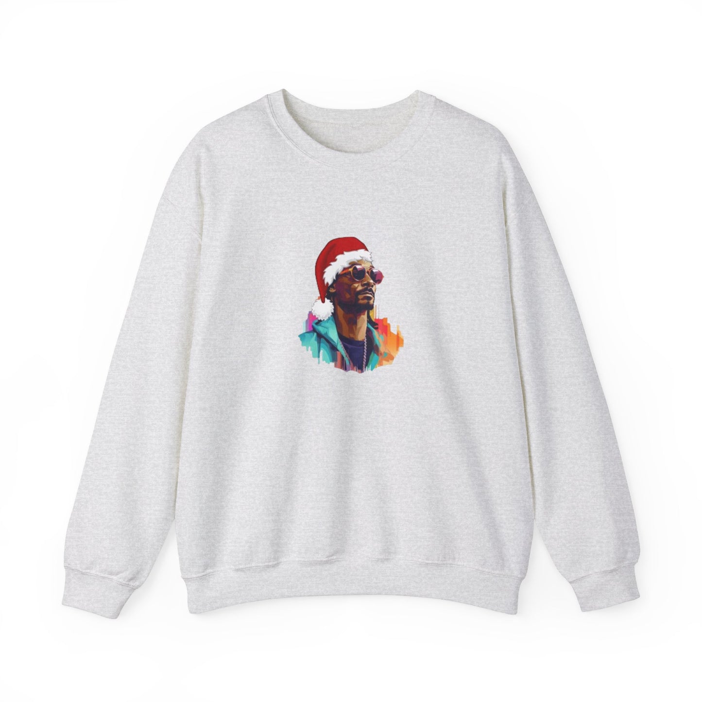 Snoop Dog Christmas Unisex Heavy Blend Crewneck Sweatshirt