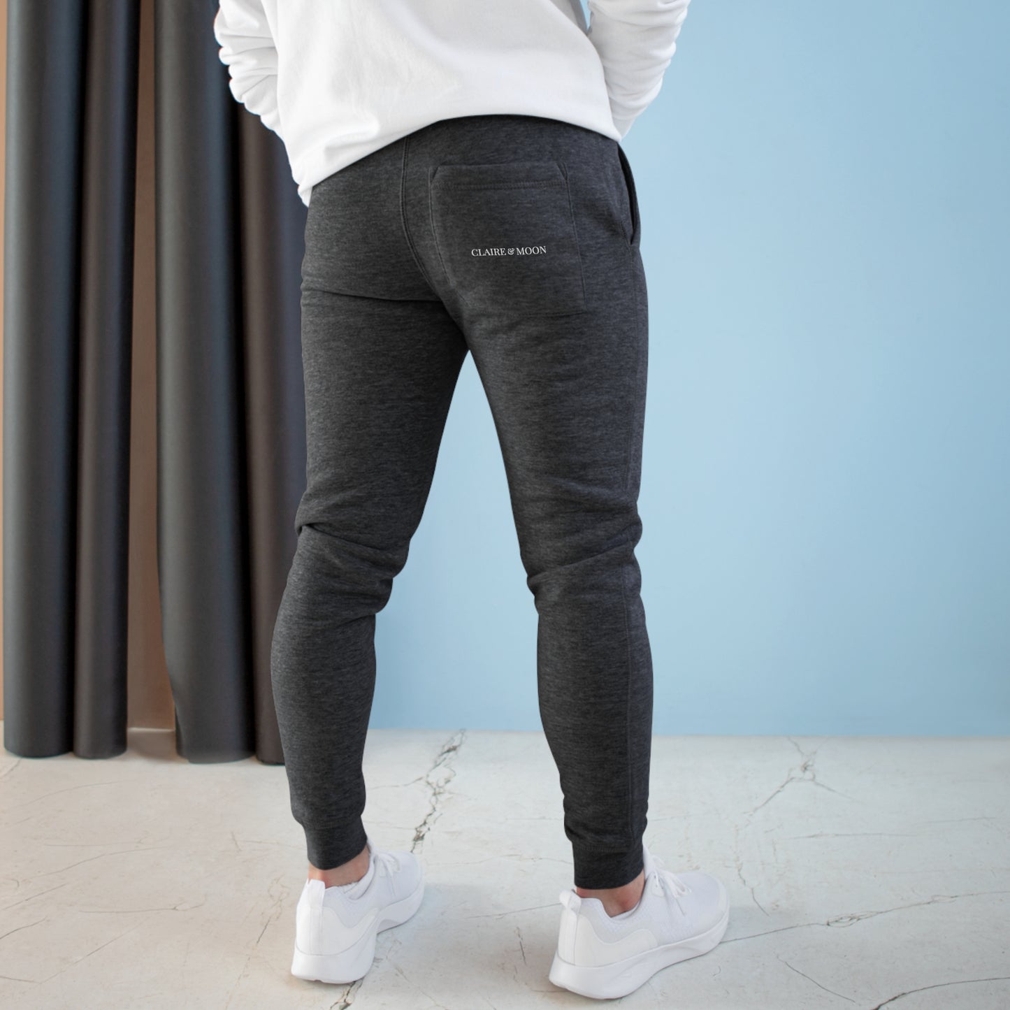 Claireandmoon logo Unisex Fleece Joggers