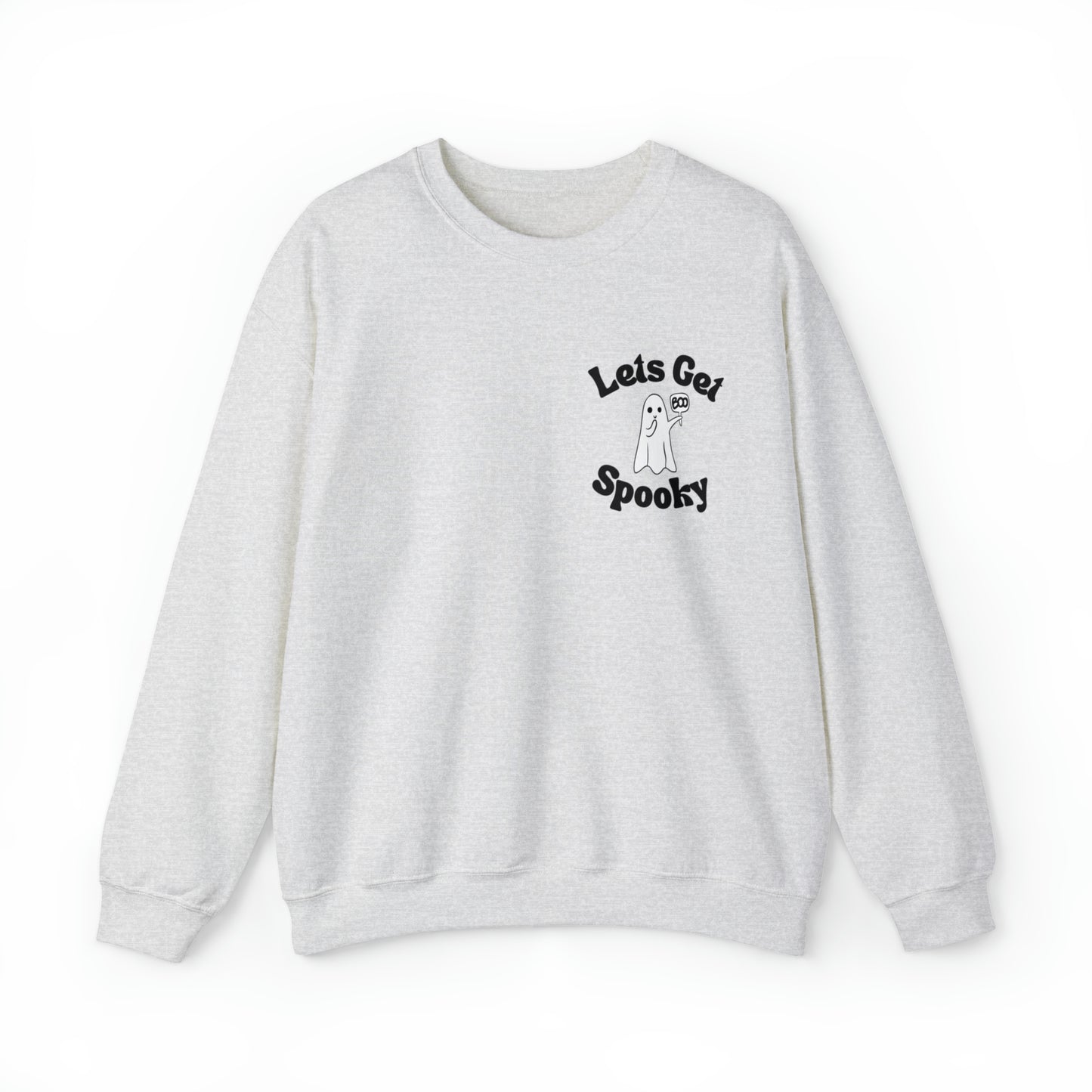 Let’s get spooky ghost Unisex Heavy Blend™ Crewneck Sweatshirt
