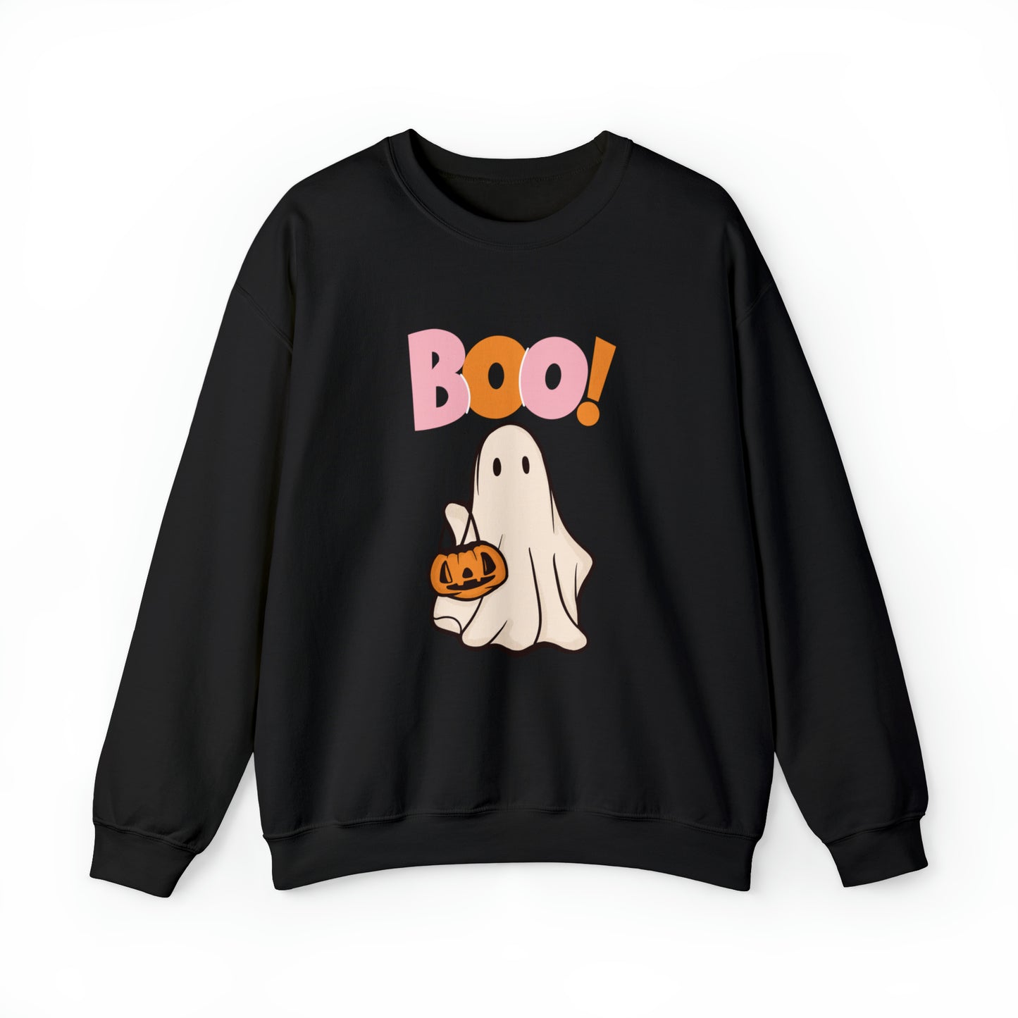 Boo Unisex Heavy Blend Crewneck Sweatshirt