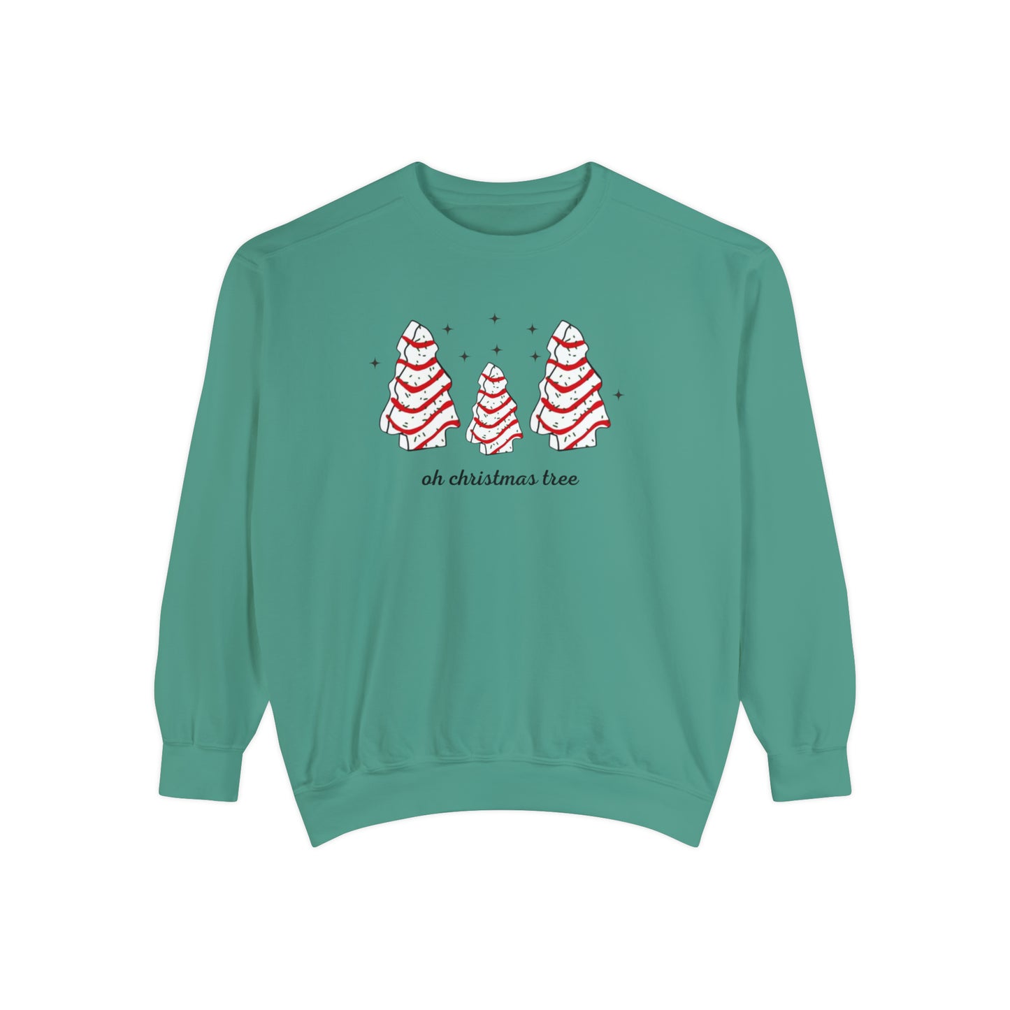 Oh Christmas Tree Unisex Garment-Dyed Sweatshirt