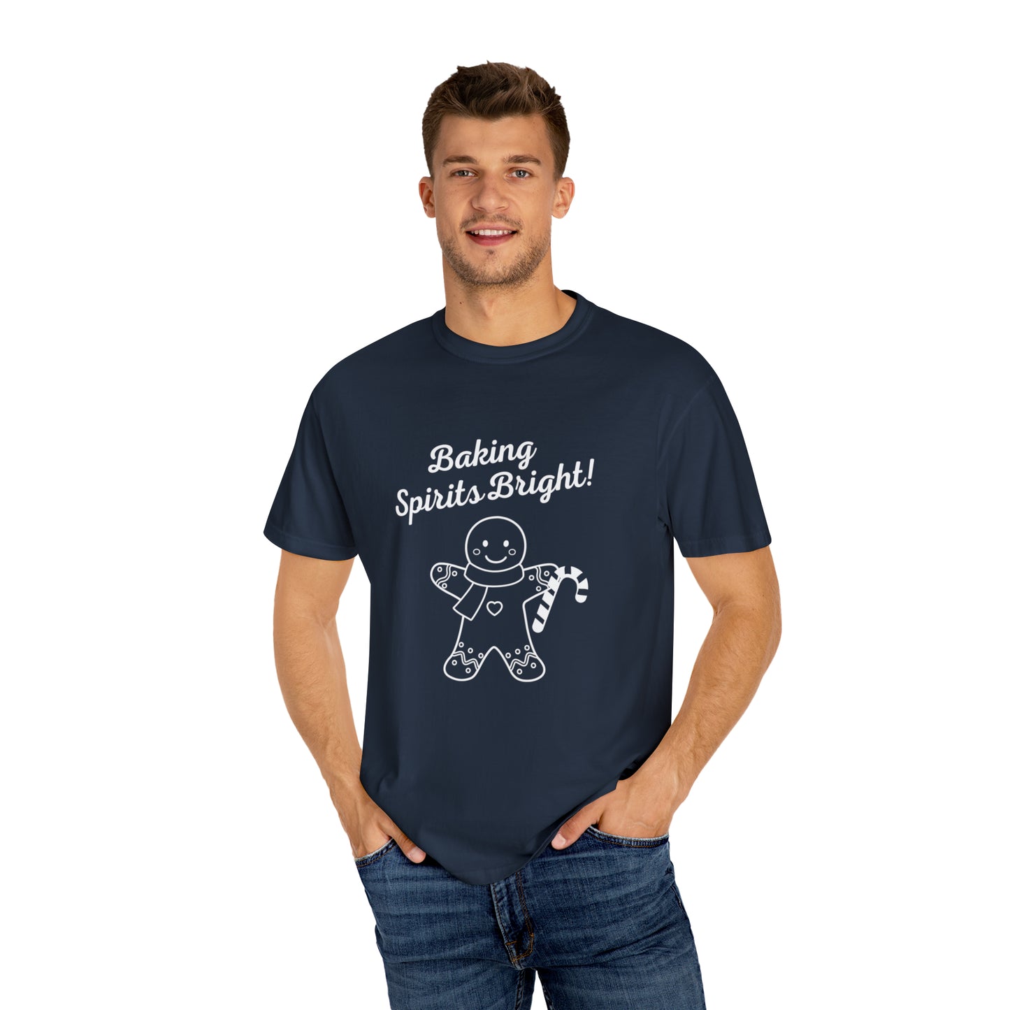 Baking Spirits Bright Unisex Garment-Dyed T-shirt
