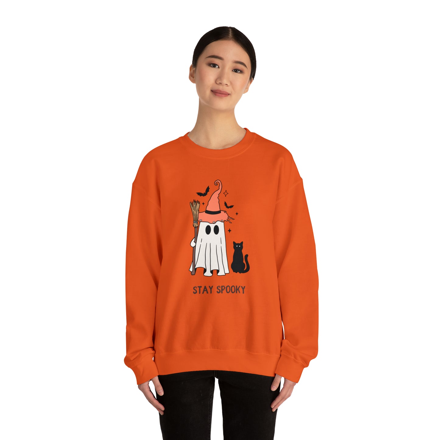 Stay Spooky Unisex Heavy Blend Crewneck Sweatshirt