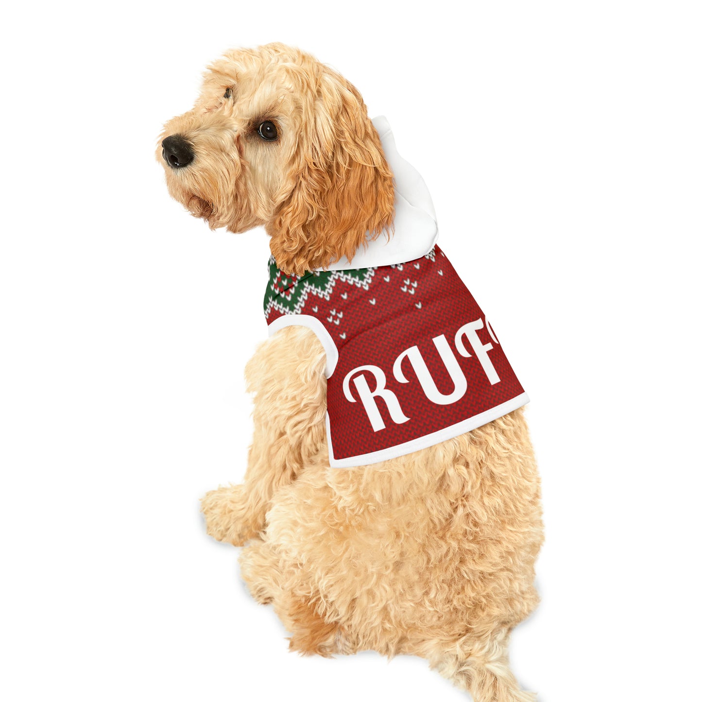 Ruff Christmas Pet Hoodie