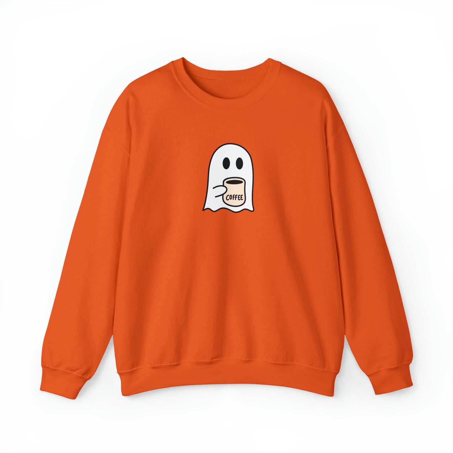 Ghost Coffee Unisex Heavy Blend Crewneck Sweatshirt