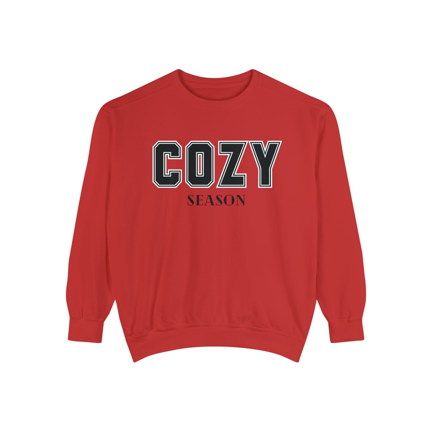 Cozy Season Comfort Colors Unisex Garment-Dyed Sweatshirt